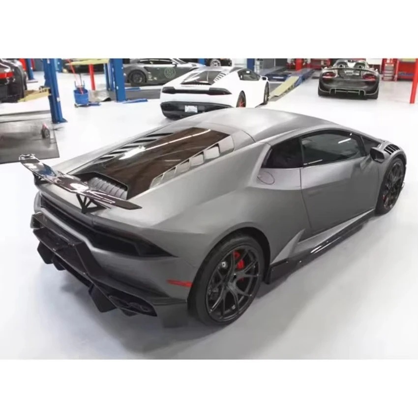 Vors Style Dry Carbon Fiber Wing Spoiler For Lambo Huracan Lp580 Lp610 Body Kit